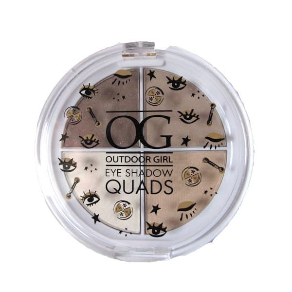 Outdoor Girl Eye Shadow Quads - Caffe Latte