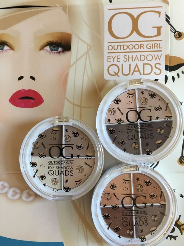 Outdoor Girl Eye Shadow Quads - Cafe Au Lait