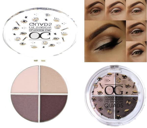 Outdoor Girl Eye Shadow Quads - Cafe Au Lait