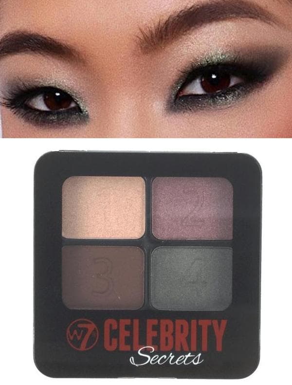 W7 Celebrity Secrets 4 Step-To-Perfect Matte Shadow Kit -Sultry