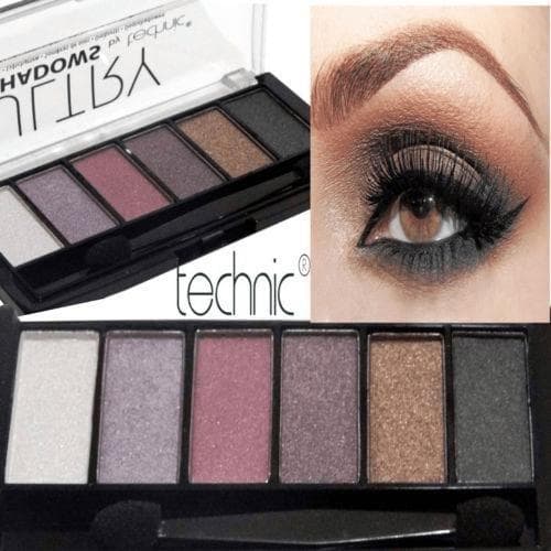 Technic Shimmery Sultry Eyeshadow Kit-Mulberry
