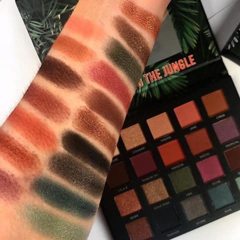 Technic Limited Edition Welcome to Tropical Jungle 20 Eyeshadow Palette-Be Fearless