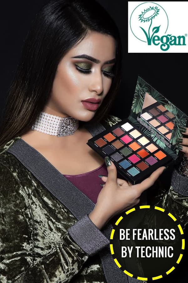 Technic Limited Edition Welcome to Tropical Jungle 20 Eyeshadow Palette-Be Fearless