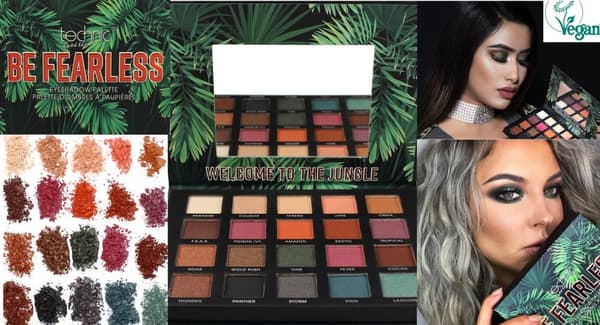 Technic Limited Edition Welcome to Tropical Jungle 20 Eyeshadow Palette-Be Fearless