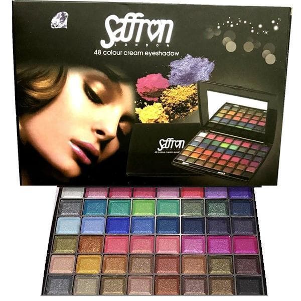 Saffron 48 Colour Cream Eyeshadow Set