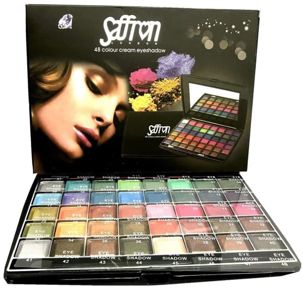 Saffron 48 Colour Cream Eyeshadow Set