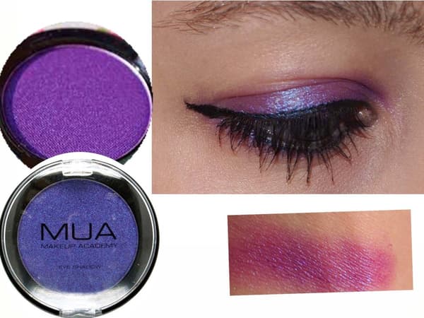 MUA Pearl Eyeshadow - Purple