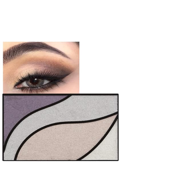 NYC Instict Quad Eye Shadow Palette - Cupcakes & Coffee