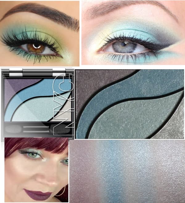 NYC Color Instict Quad Eye Shadow Palette - Rooftop Cooktail