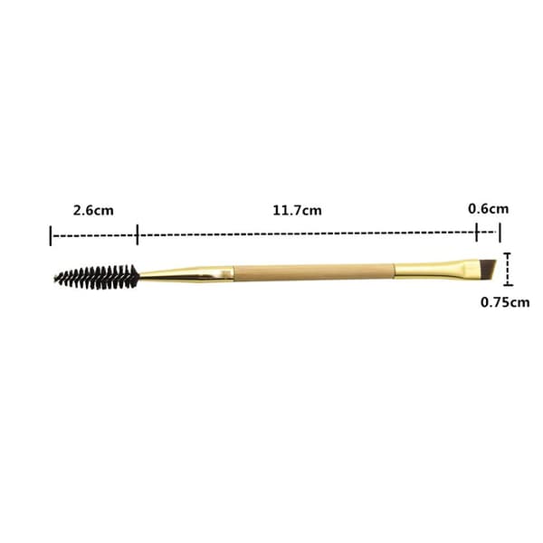 Makeup Double Eyebrow Brush
