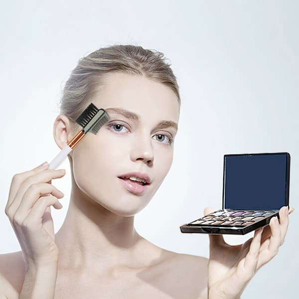Makeup Eyebrow Eyelash Extension Comb Brush