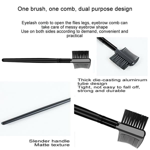 Makeup Eyebrow Eyelash Extension Comb Brush