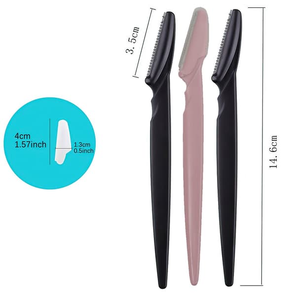 3x Eyebrow Facial Trimmer Shaper Hair Makeup