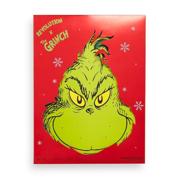 Makeup Revolution x The Grinch Shadow Palette