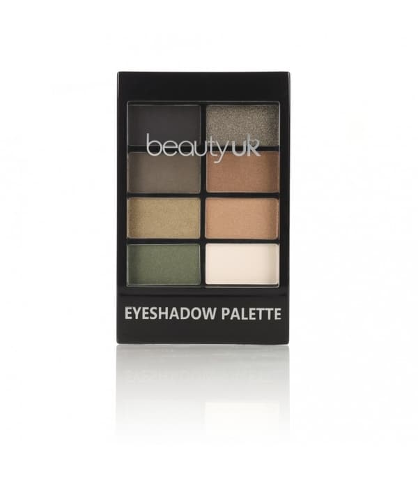 BeautyUK Beauty UK Øyenskyggepalett nr. 5 - Green with Envy