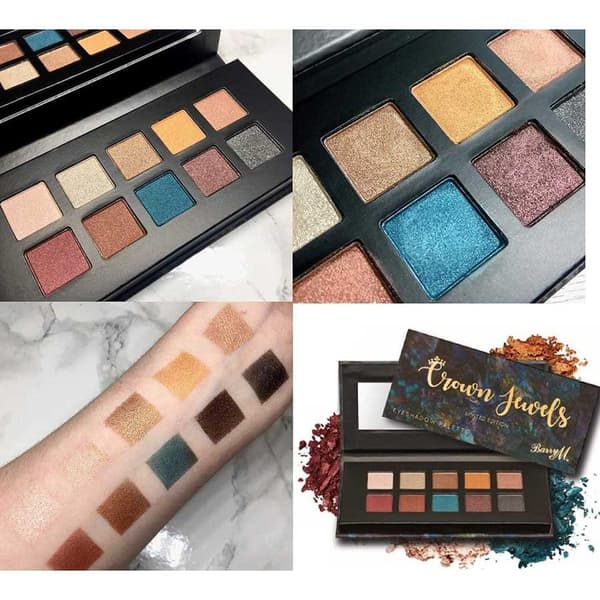 Barry M Crown Jewels Limited Edition VEGAN Metallic Eye Palette