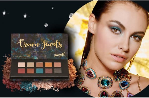 Barry M Crown Jewels Limited Edition VEGAN Metallic Eye Palette