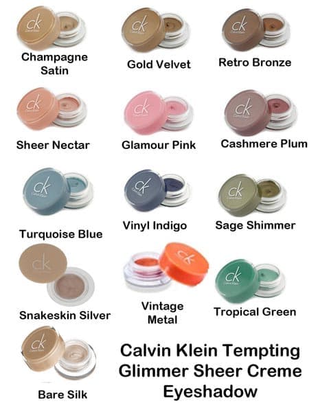 Calvin Klein Tempting Glimmer Sheer Creme EyeShadow-Sheer Nectar