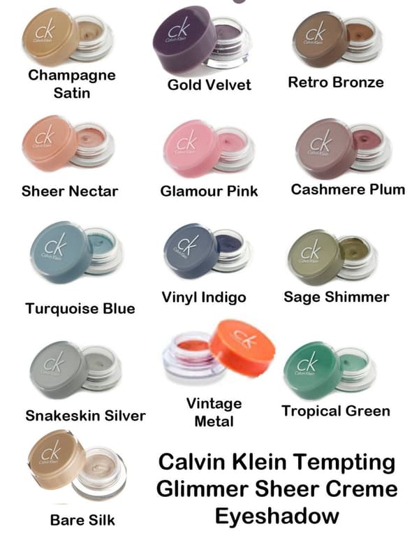 Calvin Klein Tempting Glimmer Creme EyeShadow-Gold Velvet