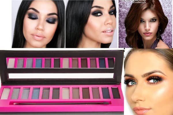 Bellapierre 100% Pure Minerals Eye Shadow Palette - Go Smoke