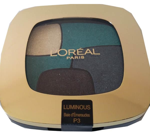 L'Oréal Color Riche Quad Eye Shadow-Luminous Baie d'Émeraudes