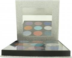 Makeup Revolution Pressed Glitter Eyeshadow Palette 9 x 1,5g - Illusion