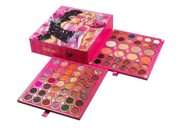 Halloween Smink Makeup Set Ögonskugga Läppstift och Läppglans