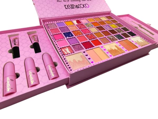 Halloween Smink Sminkset med 50 Färger Ögonskuggspalett Set