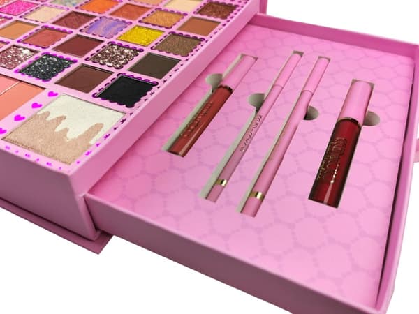 Halloween Smink Sminkset med 50 Färger Ögonskuggspalett Set