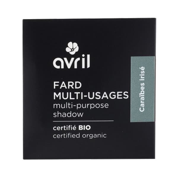 Multi-purpose Blush - AVRIL - Iriserande Karibien - Certifierad organisk - Silkeslen textur - Vegansk