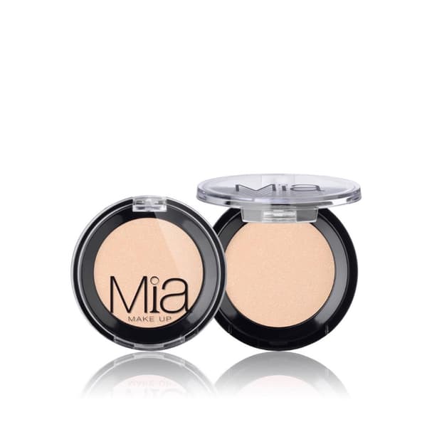 MIA MAKEUP - EYESHADOW MONO SHIMMER IVORY-#f7d0b9