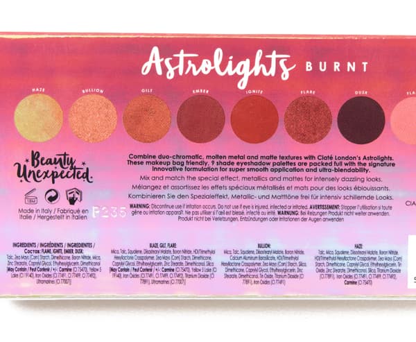 Ciaté London Astrolights Burnt Eyeshadow Palette Astrolights Burnt Eyeshadow Palette