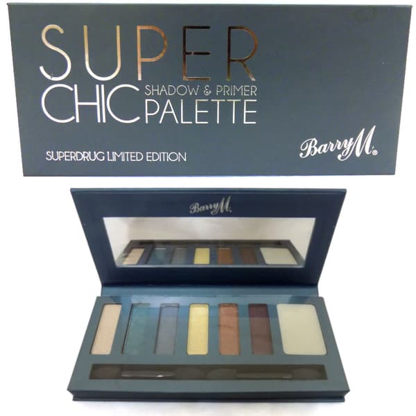 Barry M VEGAN Super Chic Shadow & Primer Palette