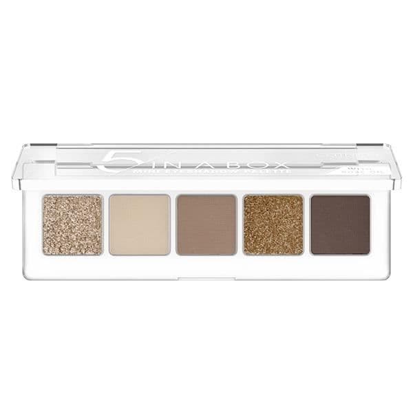 Catrice Yeux 5 In A Box Mini Eyeshadow Palette N°010 Golden Nude Look 4g