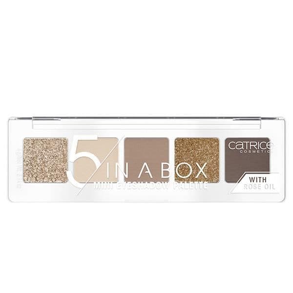 Catrice Yeux 5 In A Box Mini Eyeshadow Palette N°010 Golden Nude Look 4g