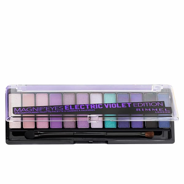 Luomiväripaletti Magnif'eyes Rimmel London - 008 - electric violet