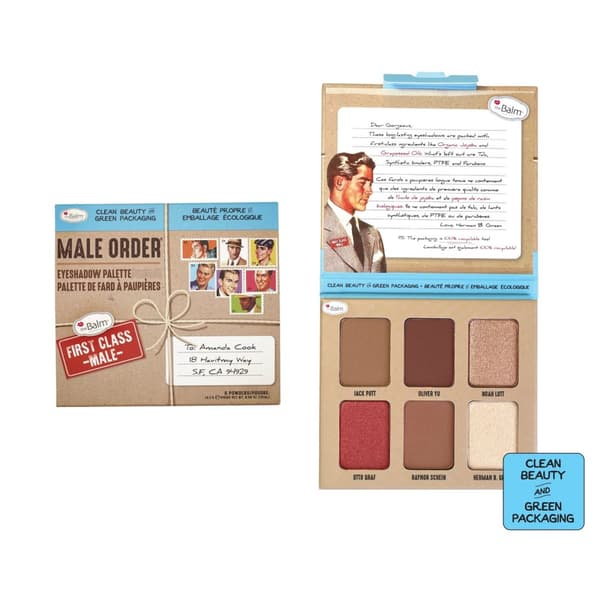 TheBalm® Male Order First Class Male Ögonskuggspalett 13.2 g