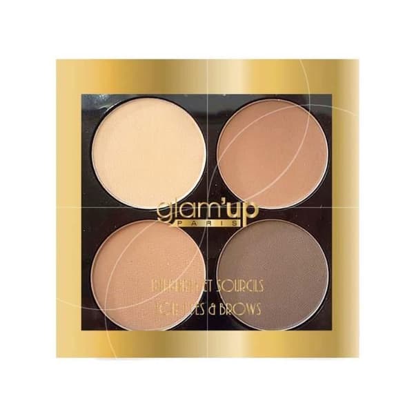 Glam'up Ögonskugga Quatro nude Beige