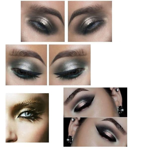 Technic Electric Beauty METALIX EyeShadow Palette for Smokey Eye