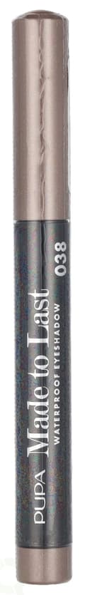 Miniatyrbild 3 av 3: Pupa Milano Pupa Made To Last Waterproof Eyeshadow Made To Last Eyeshadow 1.4 g #038 Golden Platinum