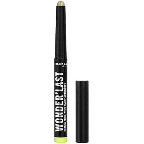 Ögonskugga - RIMMEL - Wonder'Last - 008 Galactic Green - Vibrerande färg - Lätt att applicera formula