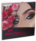 Miniatyrbild 2 av 6: Saﬀron Matte-Metallic-Glitter Pearl Eyeshadow Palette