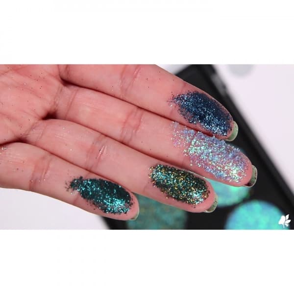 Technic Colours Pressed Glitter Large Palette-Mermaid