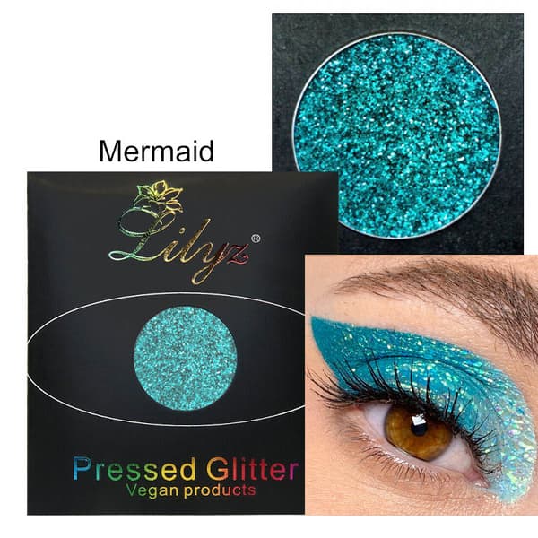 Lilyz Pressed VEGAN Glitter-Mermaid