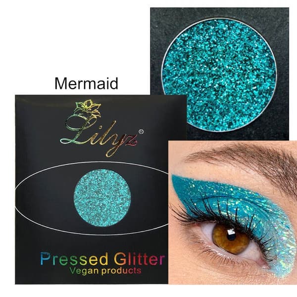 Lilyz Pressed VEGAN Glitter-Mermaid