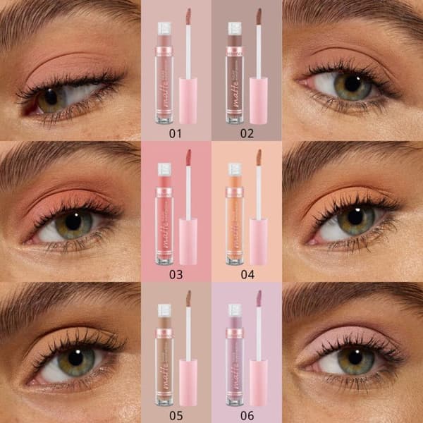 Essence - Flytande Ögonskugga Matt - 03 Peach Pop