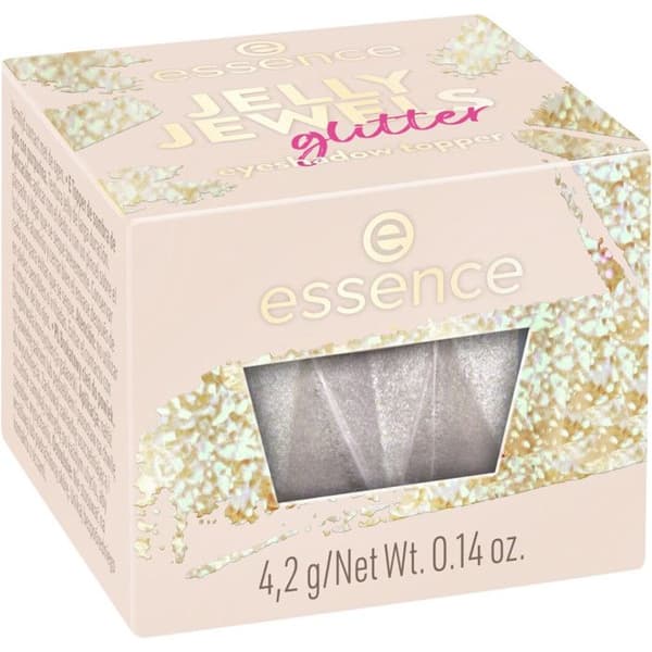 Ögonskugga - Essence - Jelly Jewels - 01 Golden Glam - Glittrande - Långvarig - Vattenbaserat gel