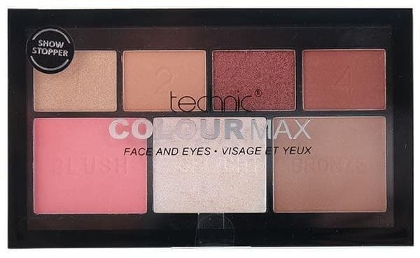 Technic ColourMax VeganSuitable Face & Eyes Palette-Show Stopper