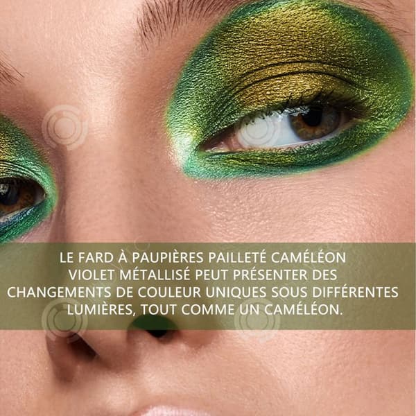INN Glitter Chameleon Liquid Eyeshadow Metallic Shimmer Eyeshadow Långvarig flytande ögonskugga för kvinnor