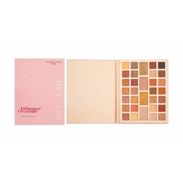 Revolution Pro 35. G Influencer Night Shadow Book, 2 Soft Glam, Eye Shadow